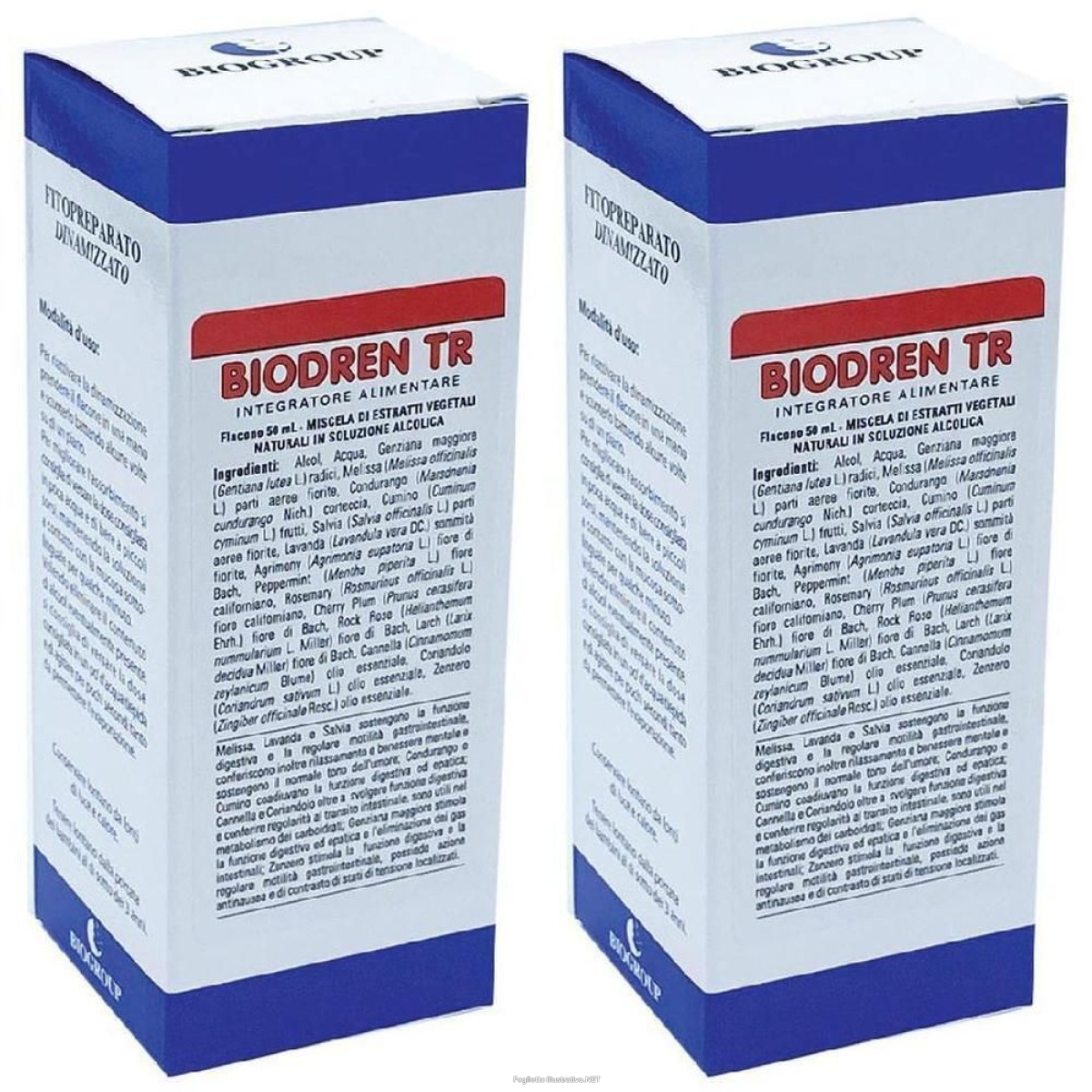 Trova Offerte di biodren tr 50 ml soluzione idroalcolica 2x50 ml orale e compra online