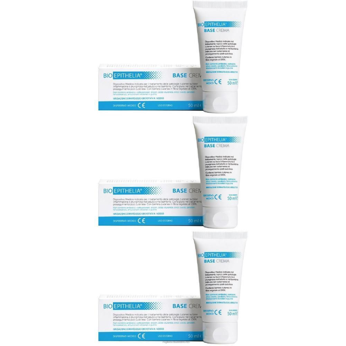 Trova Offerte di bioepithelia base crema 3x50 ml e compra online