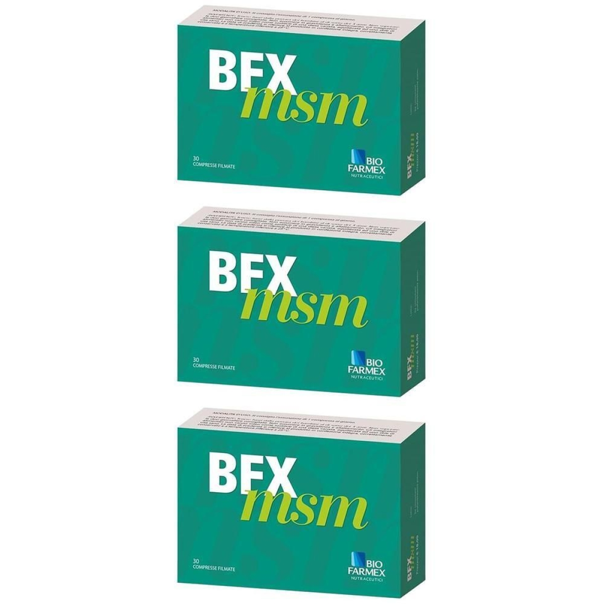 Trova Offerte di Biofarmex bfx msm compresse 3x30 pz e compra online