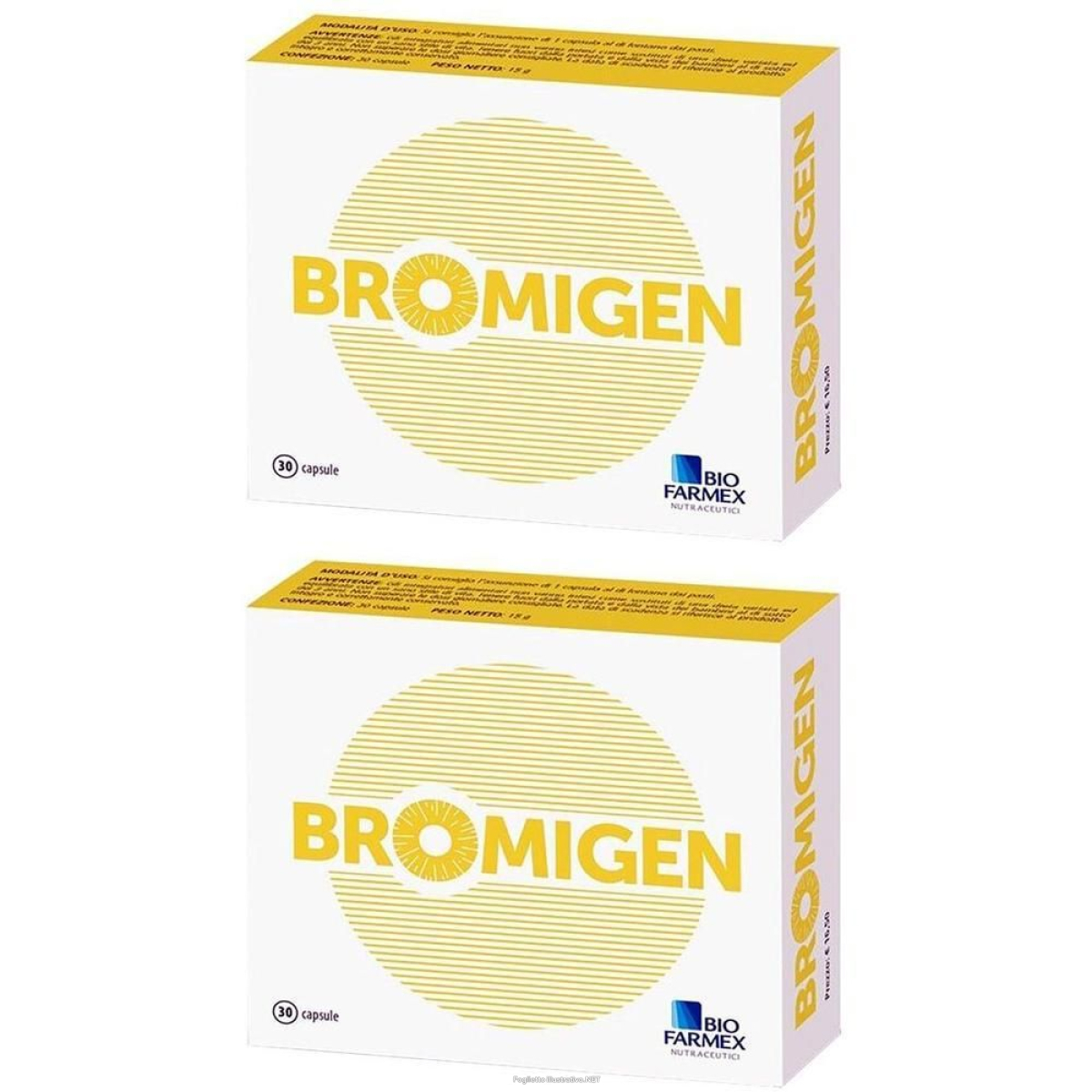 Trova Offerte di biofarmex bromigen capsule 2x30 pz e compra online