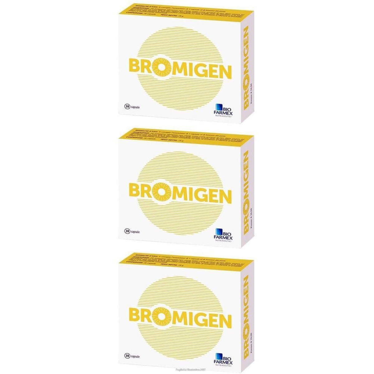 Trova Offerte di biofarmex bromigen capsule 3x30 pz e compra online