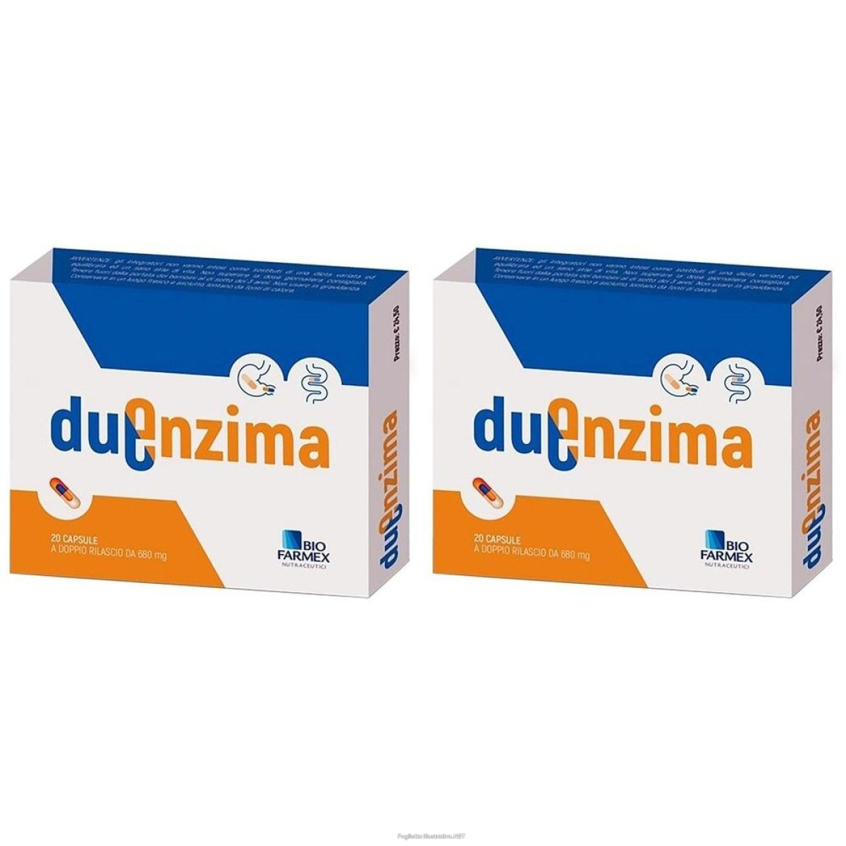 Trova Offerte di biofarmex duenzima capsule set da 2 2x20 pz e compra online