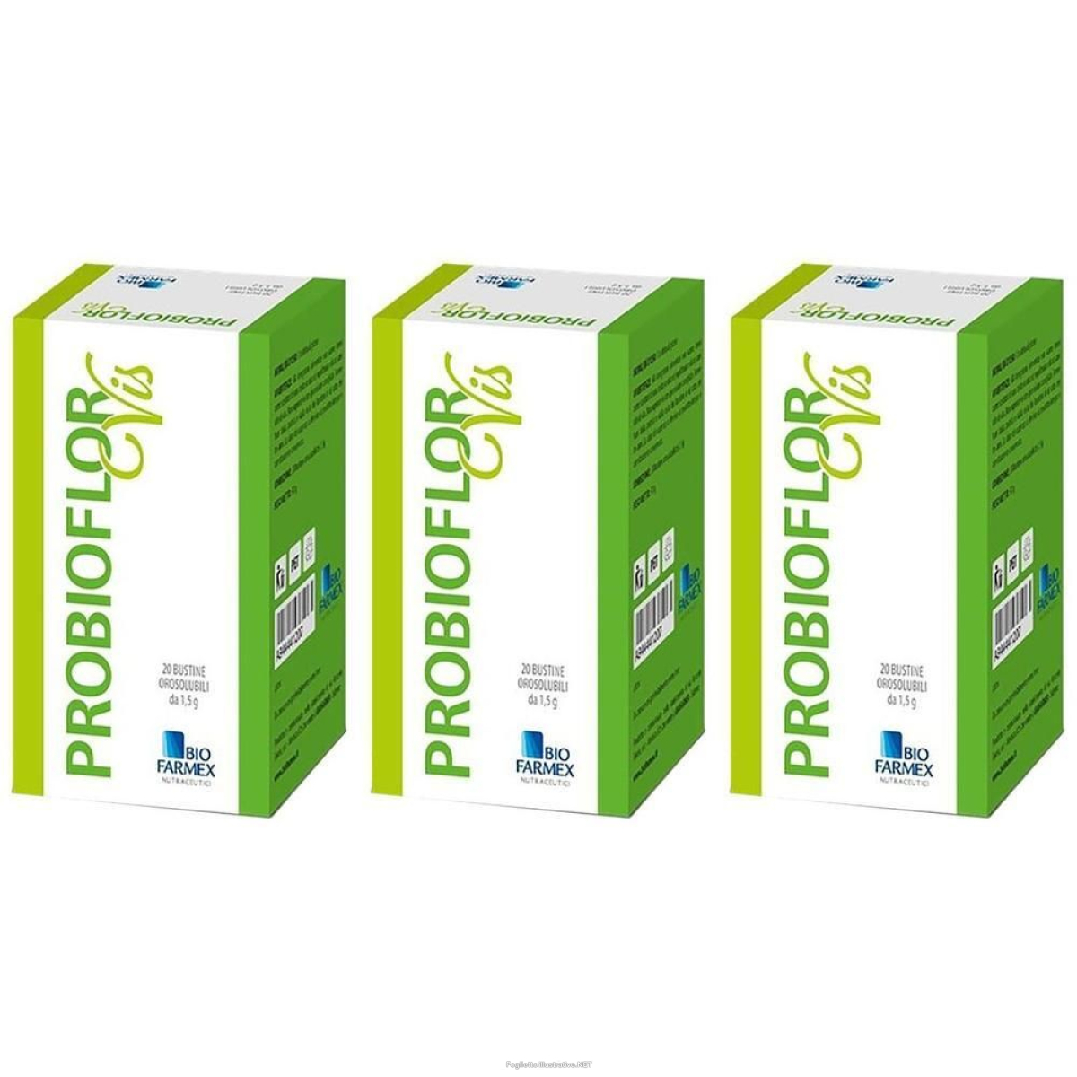 Trova Offerte di biofarmex probioflor vis bustine 3x20 pz bustina e compra online