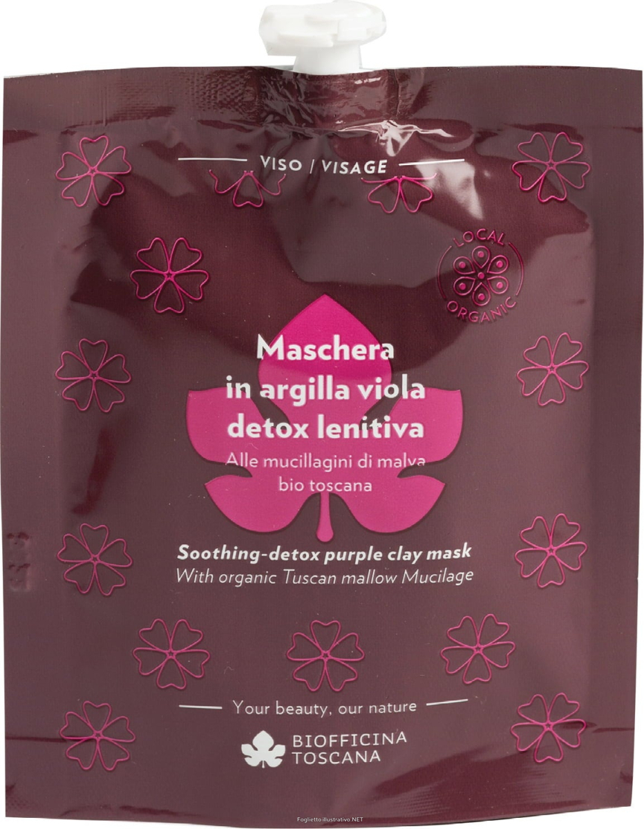 Trova Offerte di biofficina toscana maschera in argilla viola lenitiva - 30 g e compra online