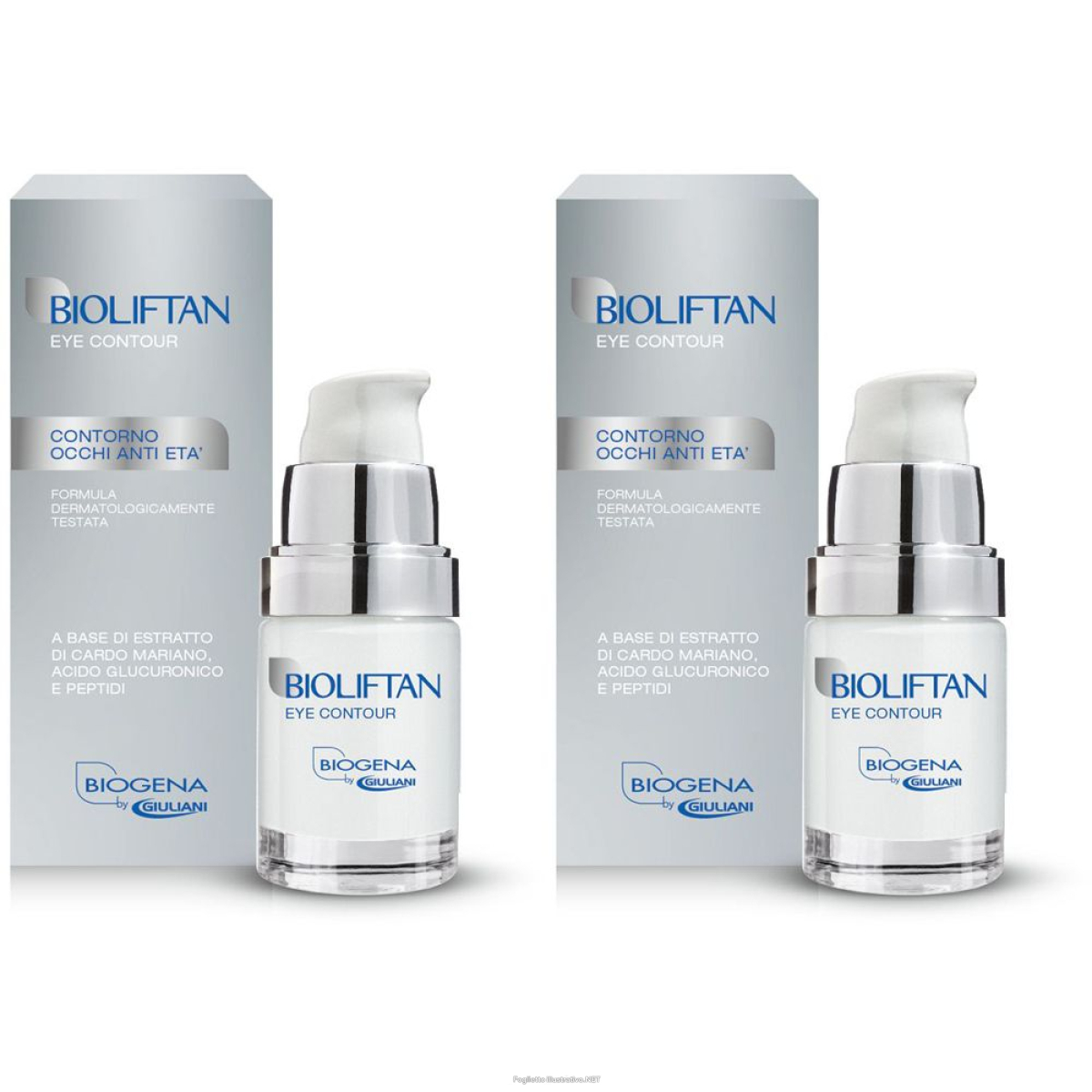 Trova Offerte di biogena bioliftan contorno occhi anti-età. set da 2 2x15 ml crema e compra online