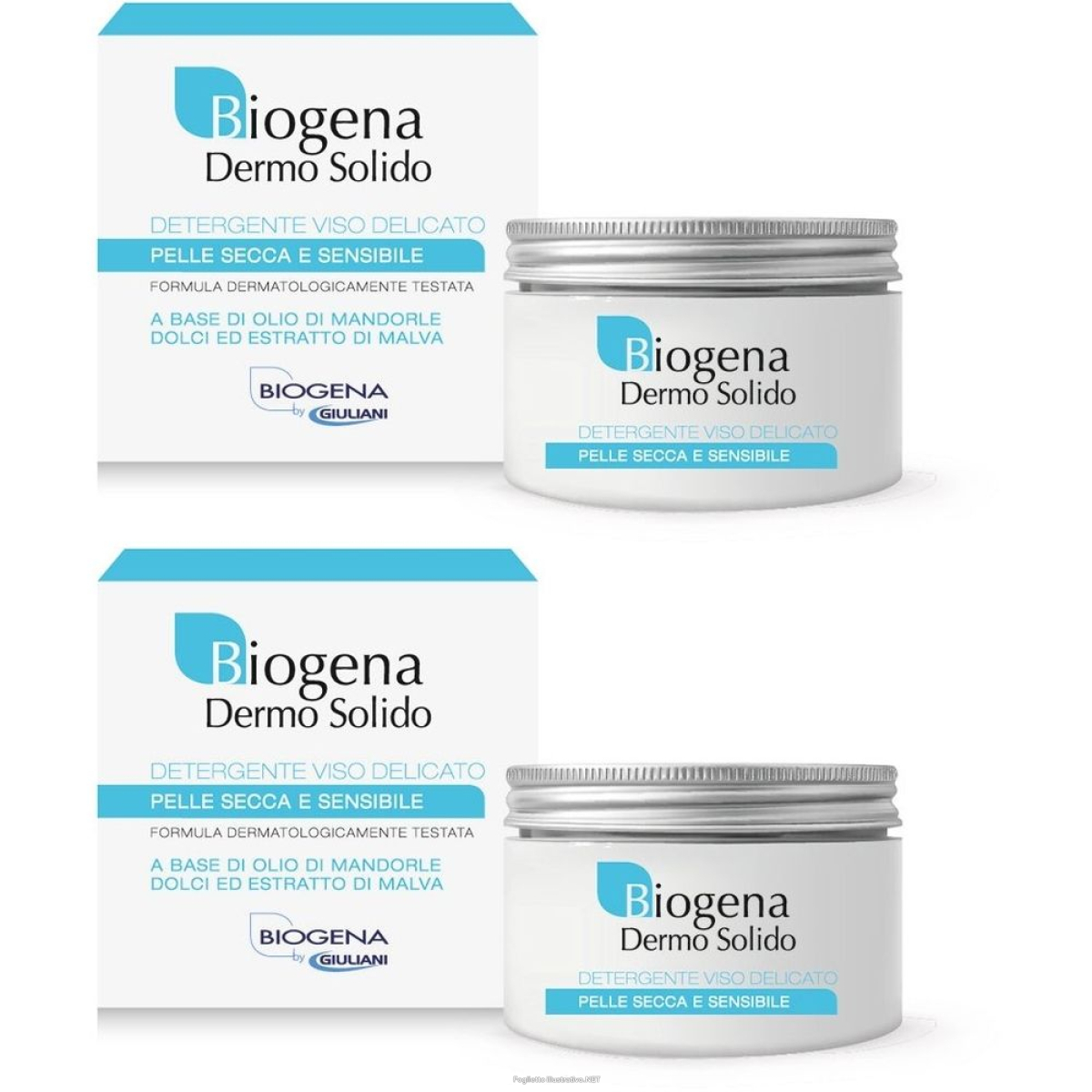 Trova Offerte di biogena dermo solido set da 2 2x140 ml sapone liquido e compra online