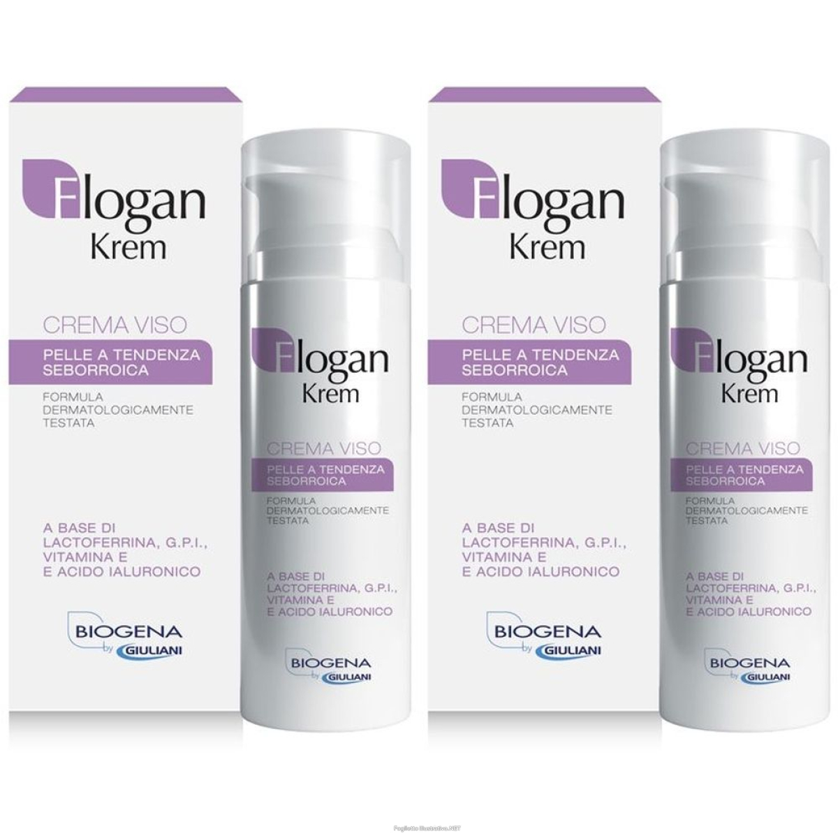Trova Offerte di biogena flogankrem crema viso pelle tendenza seborroica set da 2 2x50 e compra online