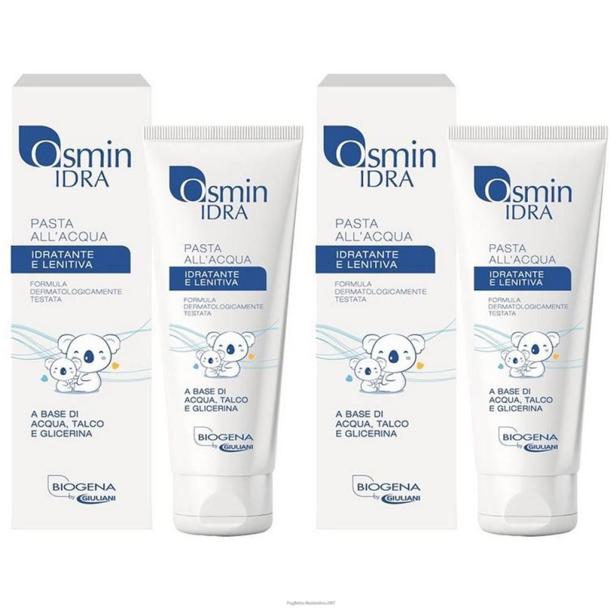 Trova Offerte di biogena osmin idra crema pasta all´acqua 2x250 ml e compra online