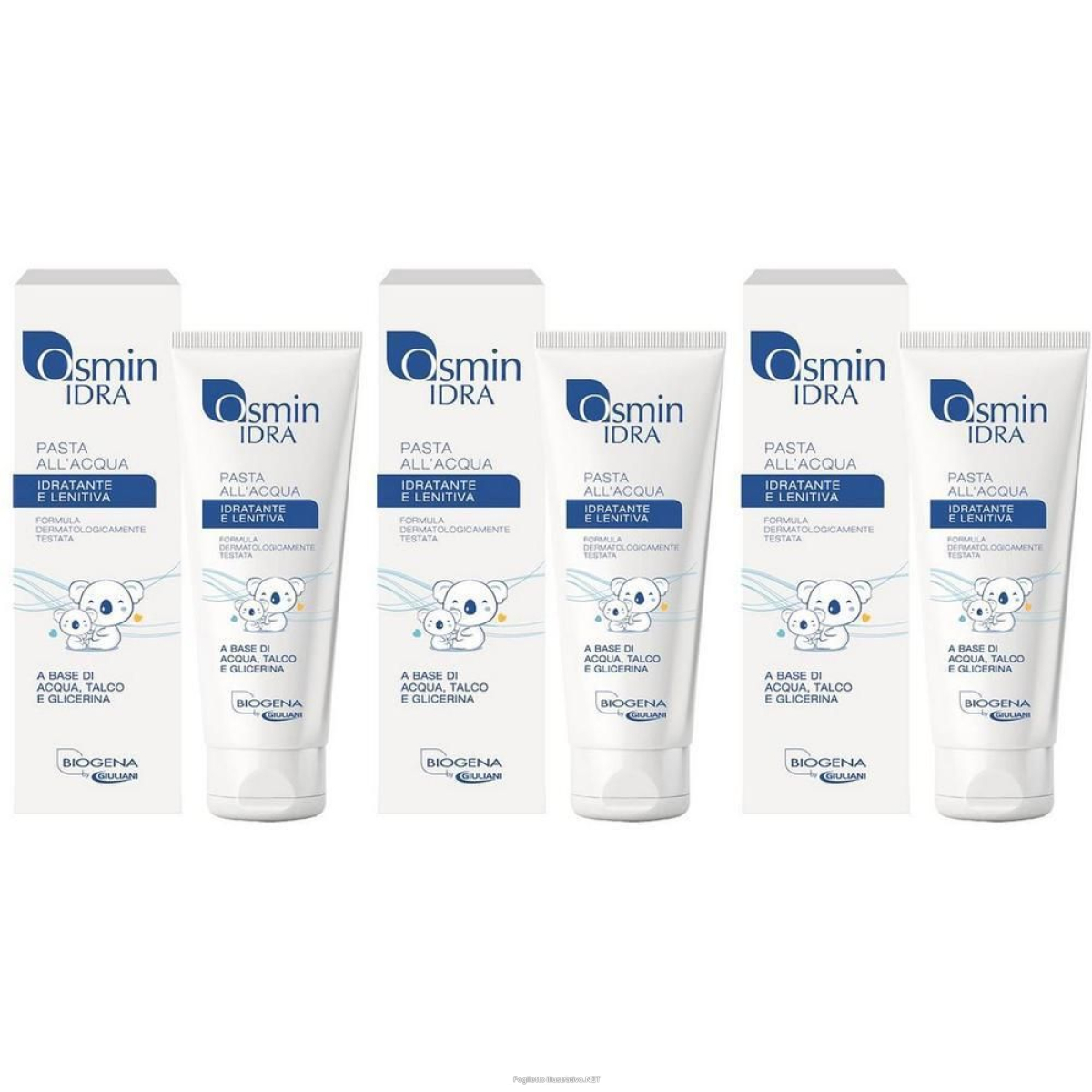 Trova Offerte di biogena osmin idra crema pasta all´acqua 3x250 ml e compra online