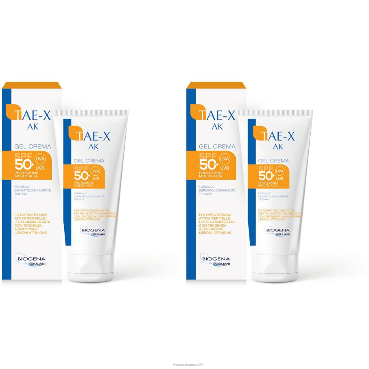 Trova Offerte di biogena tae-x ak action in keratosis 50 spf set da 2 2x50 ml crema e compra online