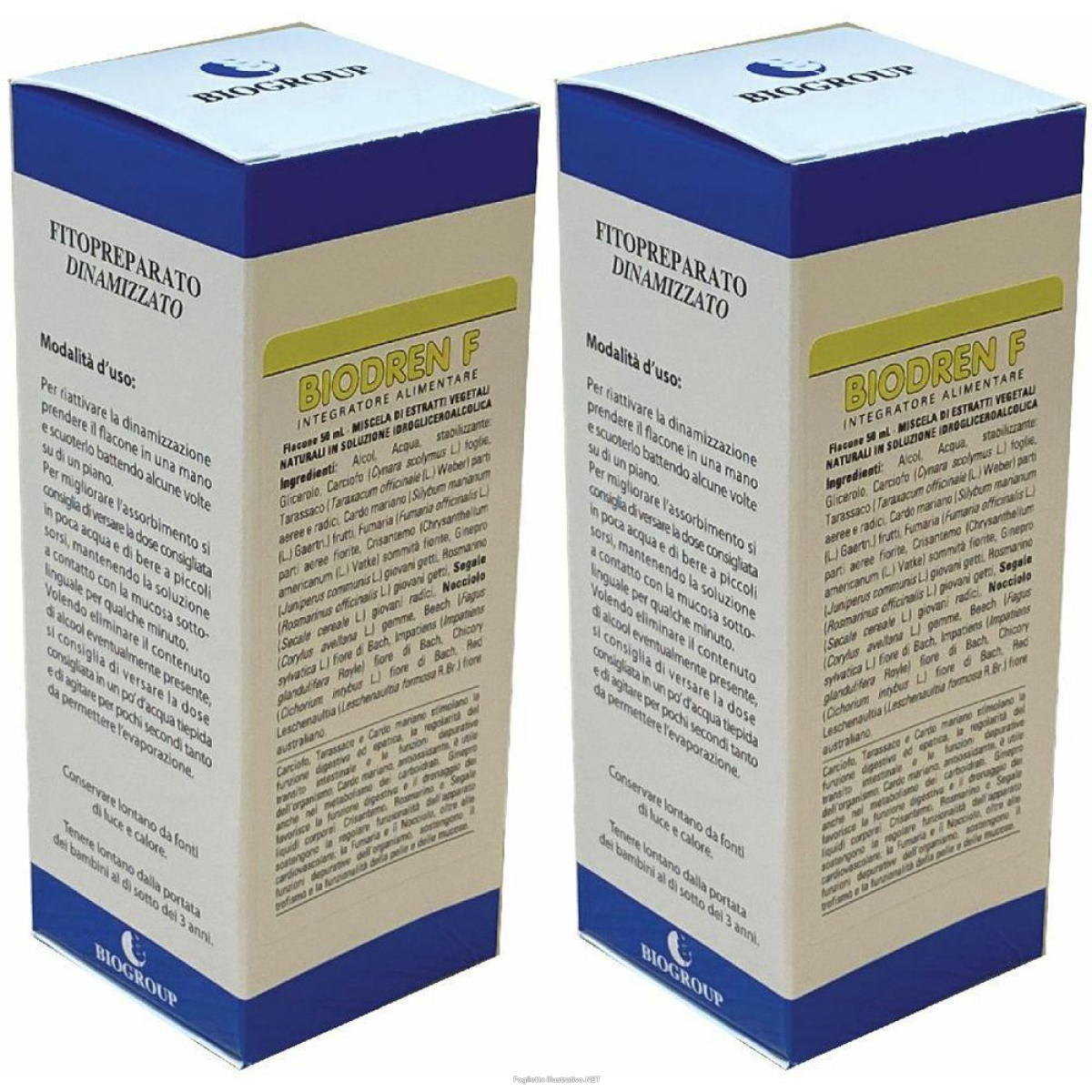 Trova Offerte di biogroup biodren f set da 2 2x50 ml soluzione orale e compra online