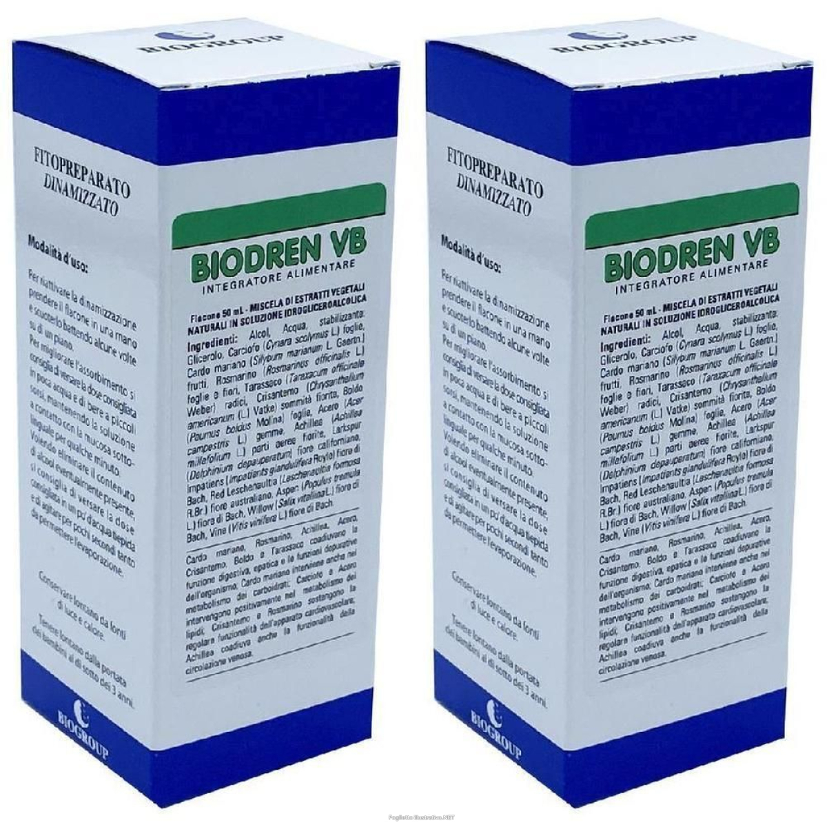 Trova Offerte di biogroup biodren vb 2x50 ml soluzione orale e compra online