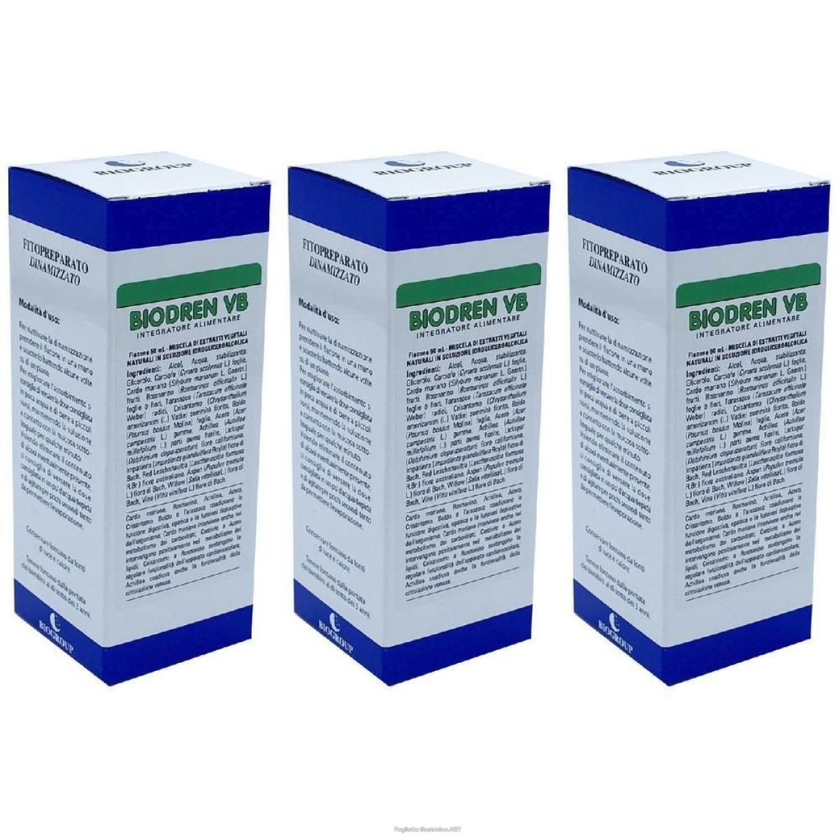 Trova Offerte di biogroup biodren vb 3x50 ml soluzione orale e compra online