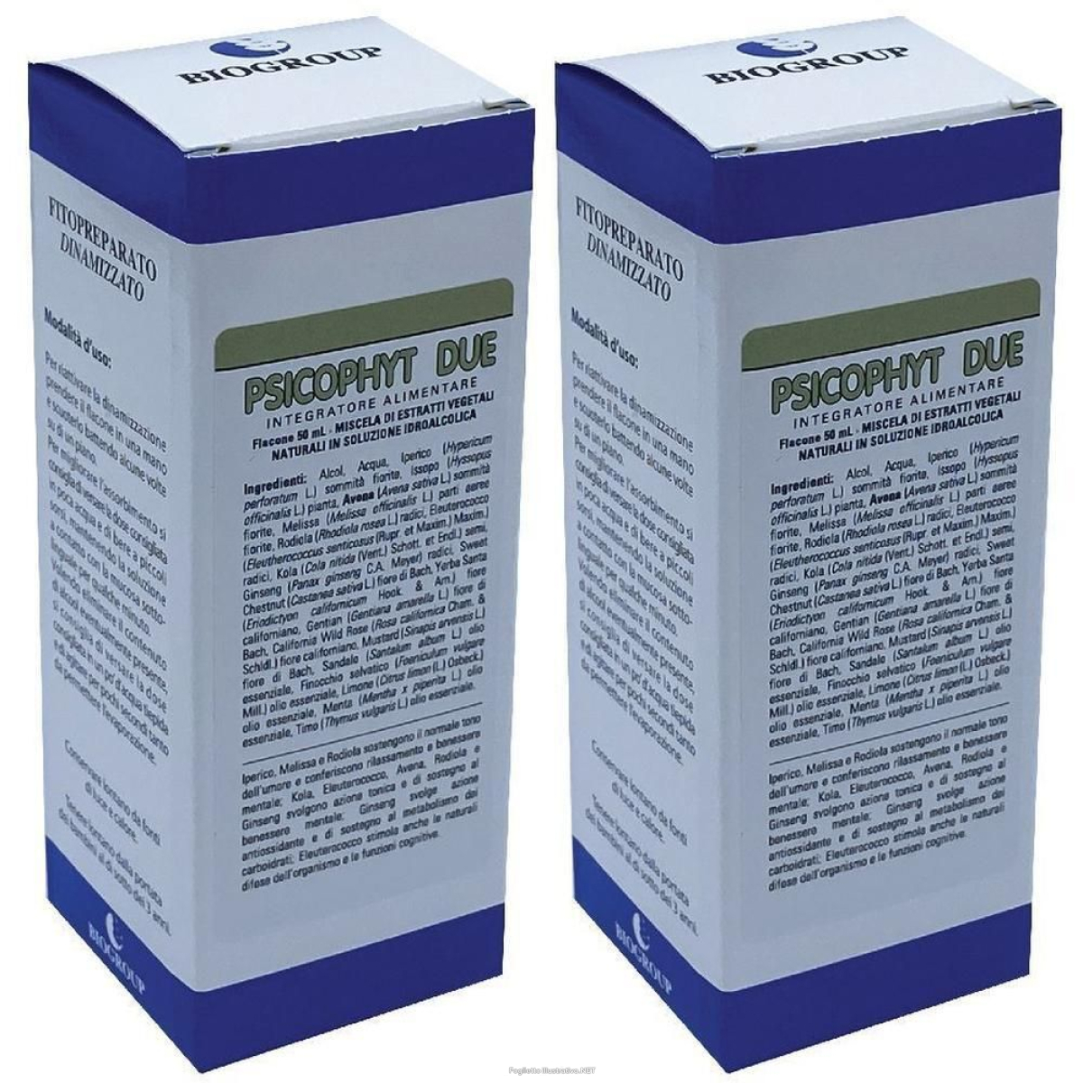 Trova Offerte di biogroup psicophyt due 2x50 ml gocce orali e compra online