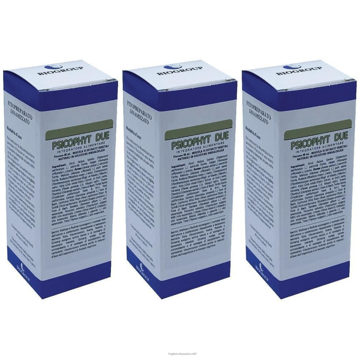 Trova Offerte di biogroup psicophyt due 3x50 ml gocce orali e compra online