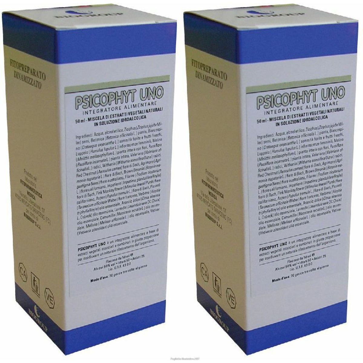Trova Offerte di biogroup psicophyt uno set da 2 2x50 ml soluzione bevibile e compra online