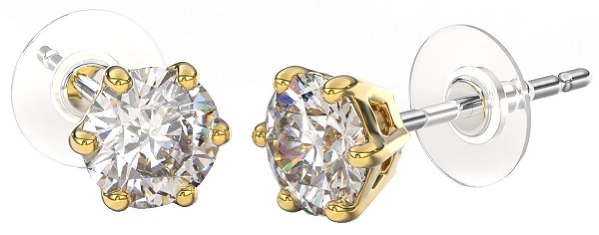 Trova Offerte di Biojoux queen charlotte orecchini in acciaio medicale gold plated e compra online