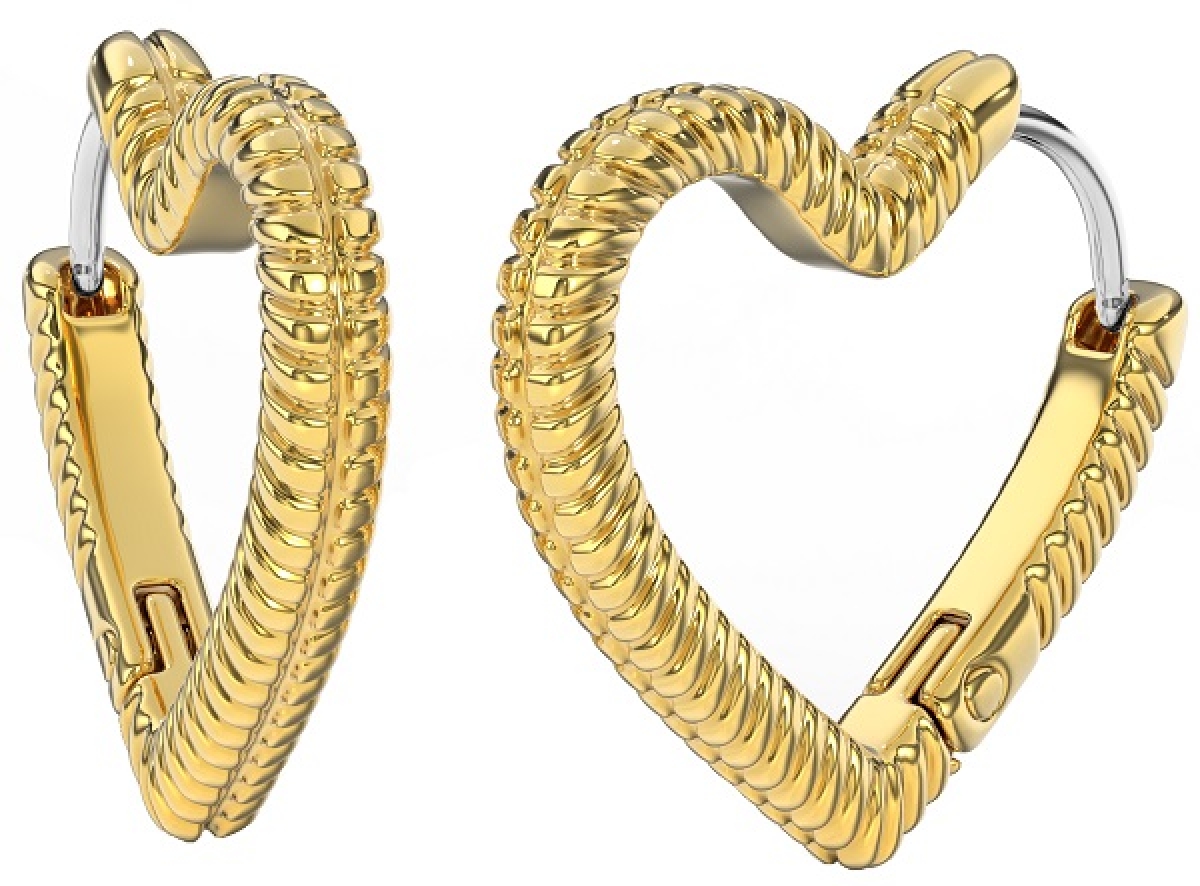 Trova Offerte di Biojoux queen jeze orecchini in acciaio medicale gold plated e compra online