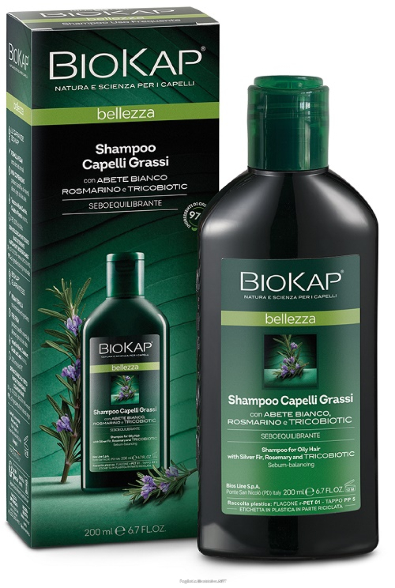 Trova Offerte di biokap bellezza shampoo capelli grassi 200 ml normalizza sebo purificante e compra online
