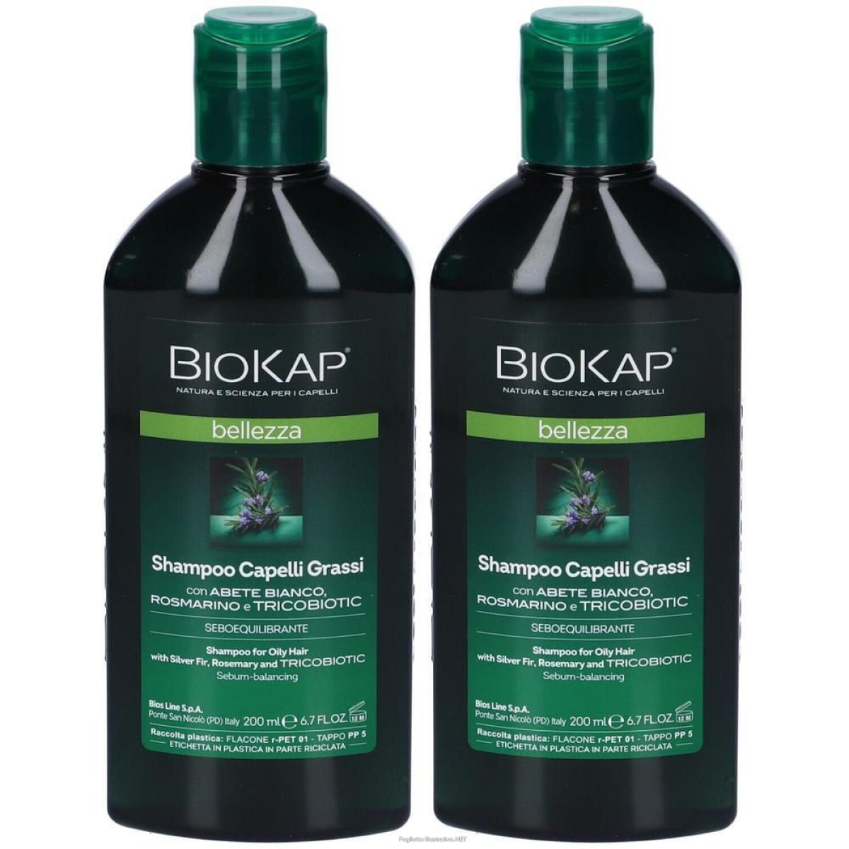 Trova Offerte di biokap bellezza shampoo capelli grassi 2x200 ml e compra online