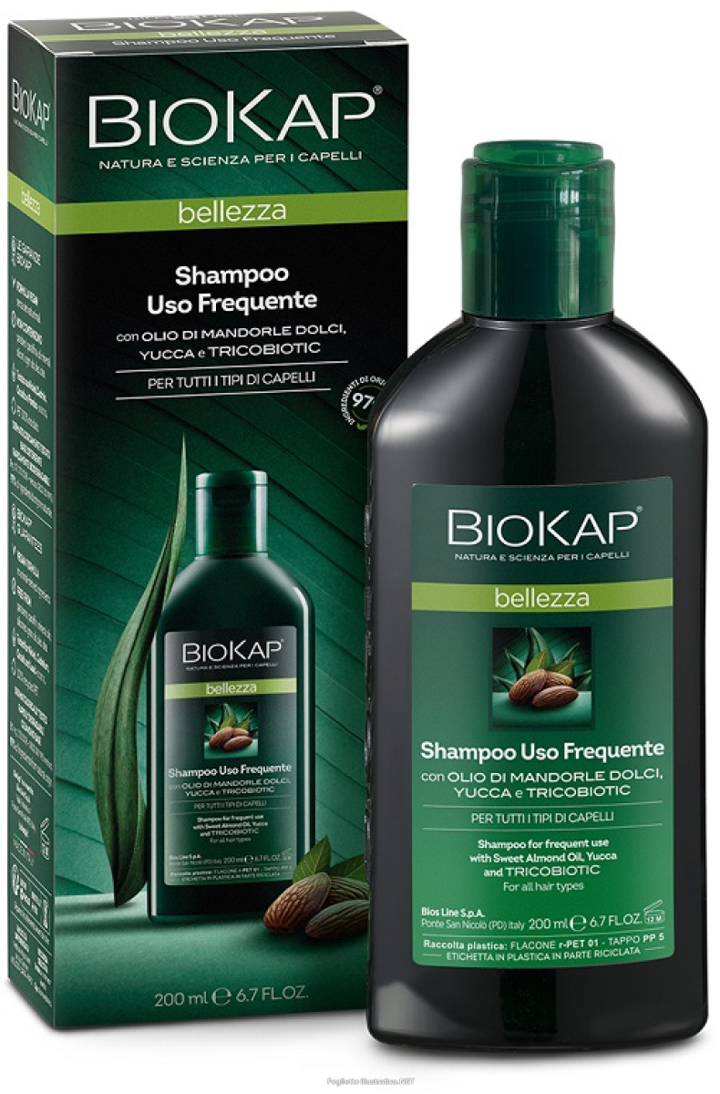 Trova Offerte di biokap bellezza shampoo uso frequente protezione e idratazione 200 ml - bios line e compra online