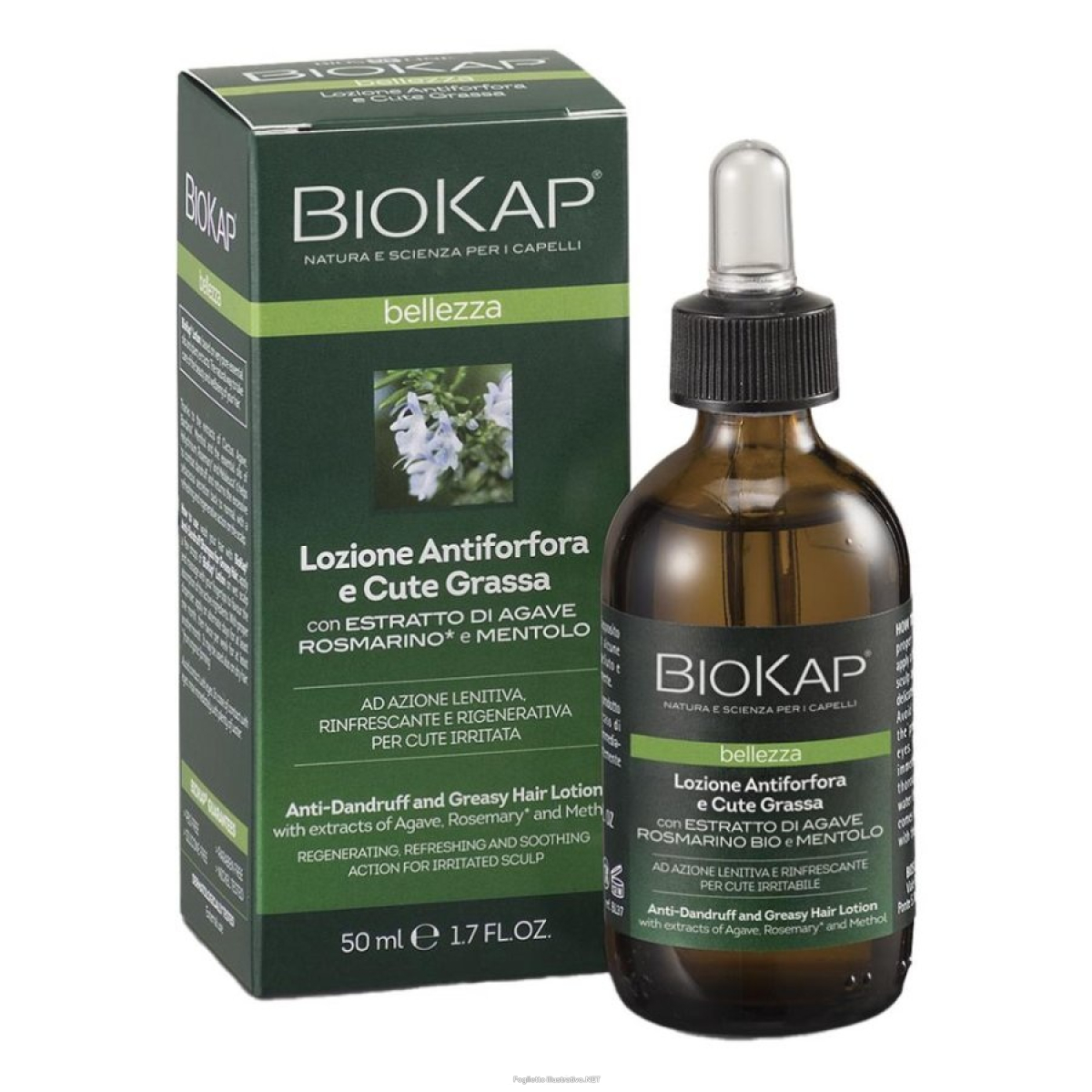 Trova Offerte di biokap lozione antiforfora e cute grassa nf 50 ml e compra online