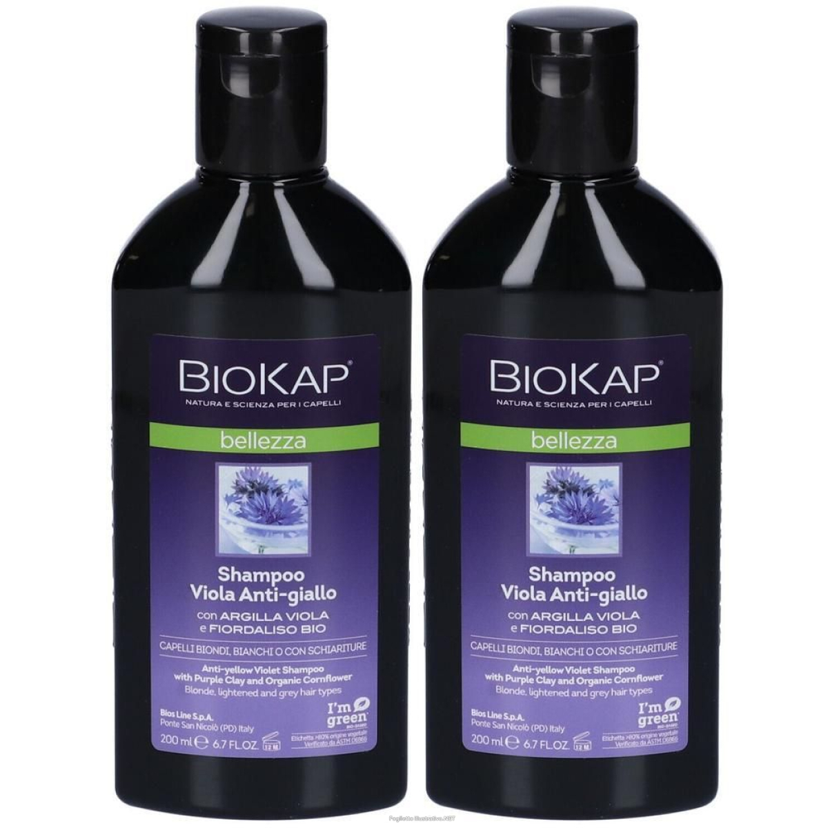 Trova Offerte di biokap shampoo viola anti-giallo 2x200 ml e compra online