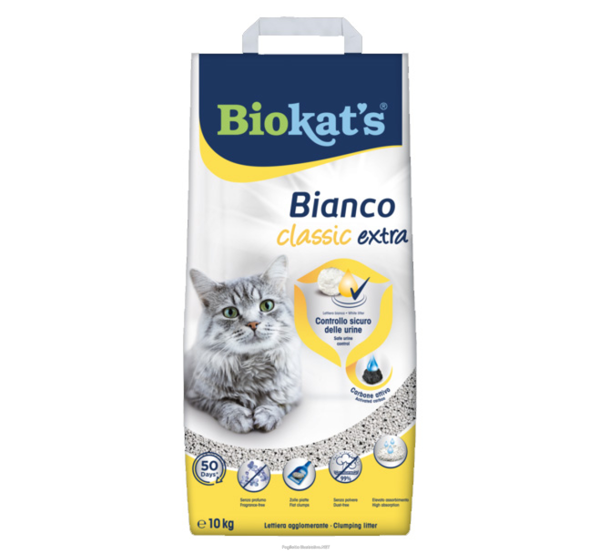 Trova Offerte di biokat's bianco classic extra lettiera con carbone attivo per gatti 10kg 2884 e compra online