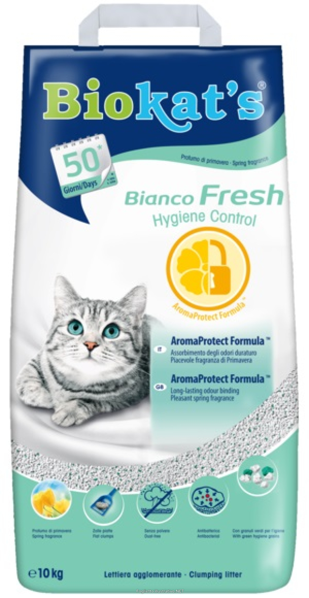 Trova Offerte di biokat's bianco fresh lettiera argilla naturale 10kg e compra online