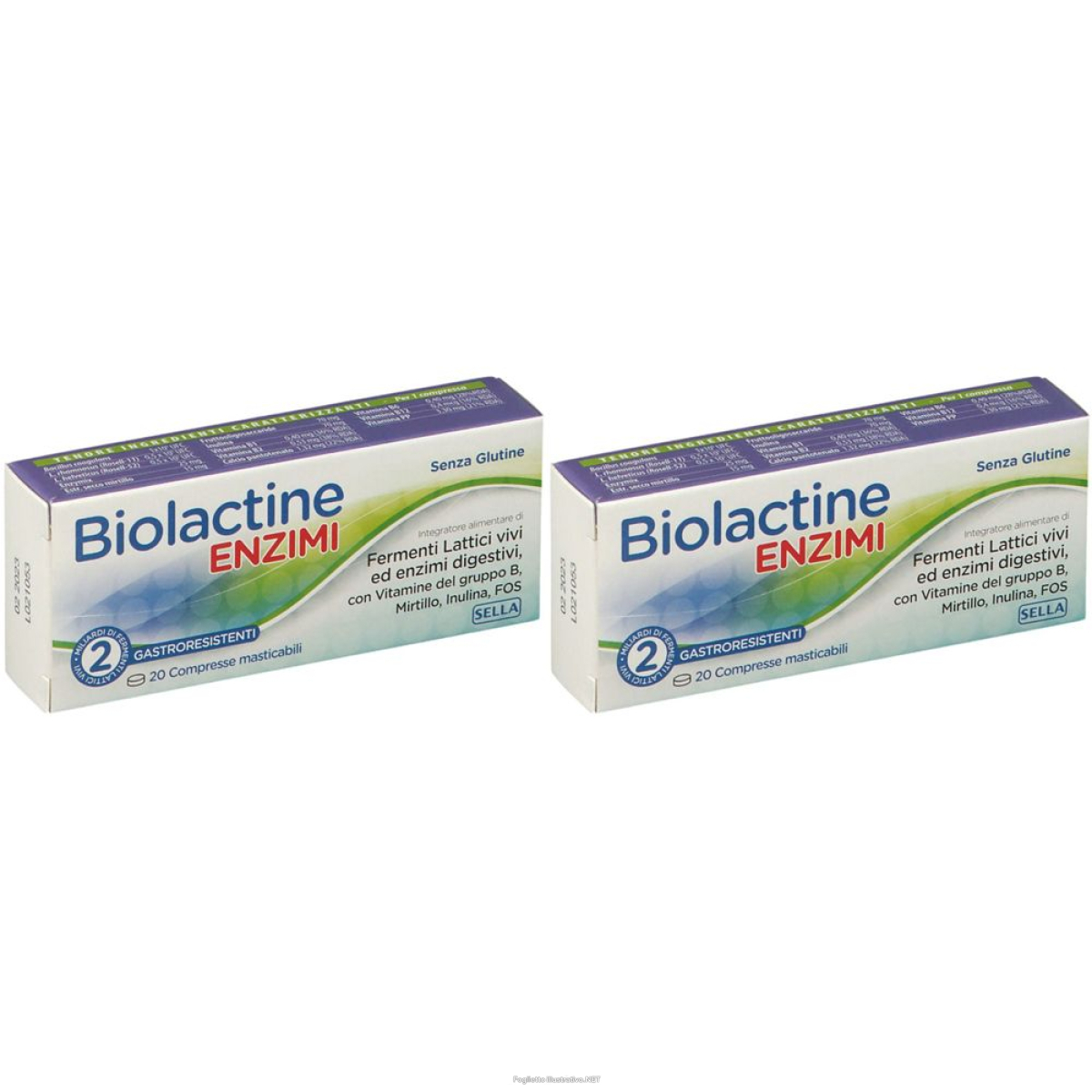 Trova Offerte di biolactine 2 enzimi set da 2x1 pz compresse e compra online
