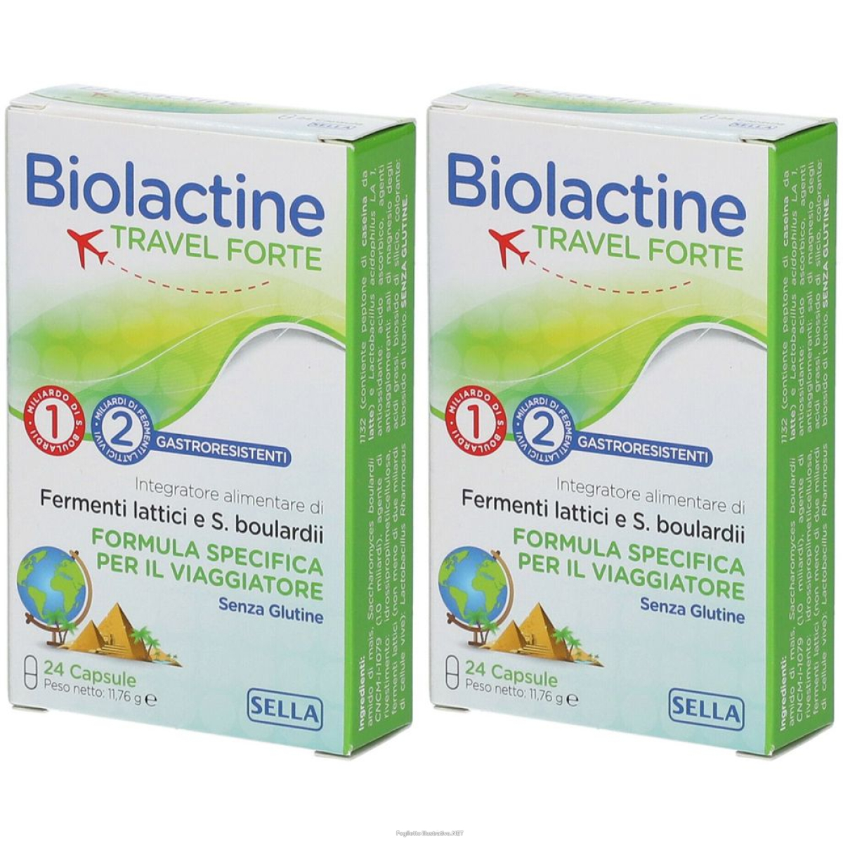 Trova Offerte di biolactine travel forte set da 2 2x24 pz capsule e compra online