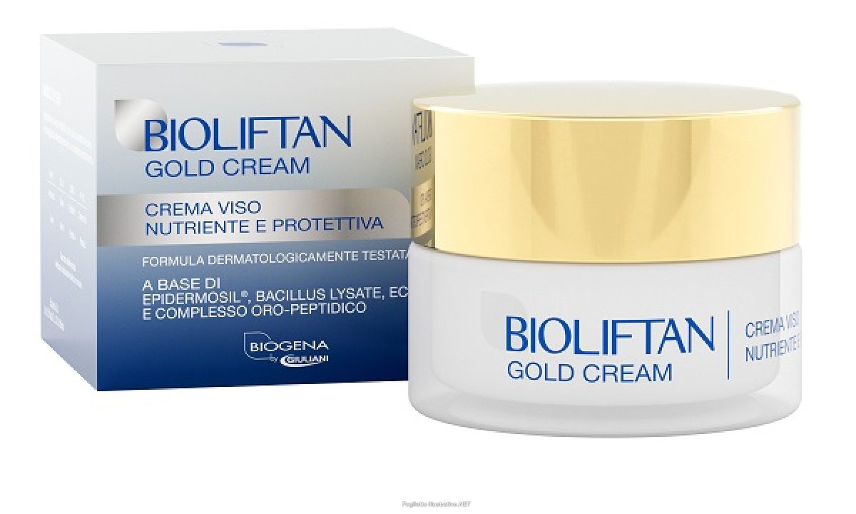 Trova Offerte di bioliftan gold cream crema viso antiage nutriente e protettiva 50ml e compra online
