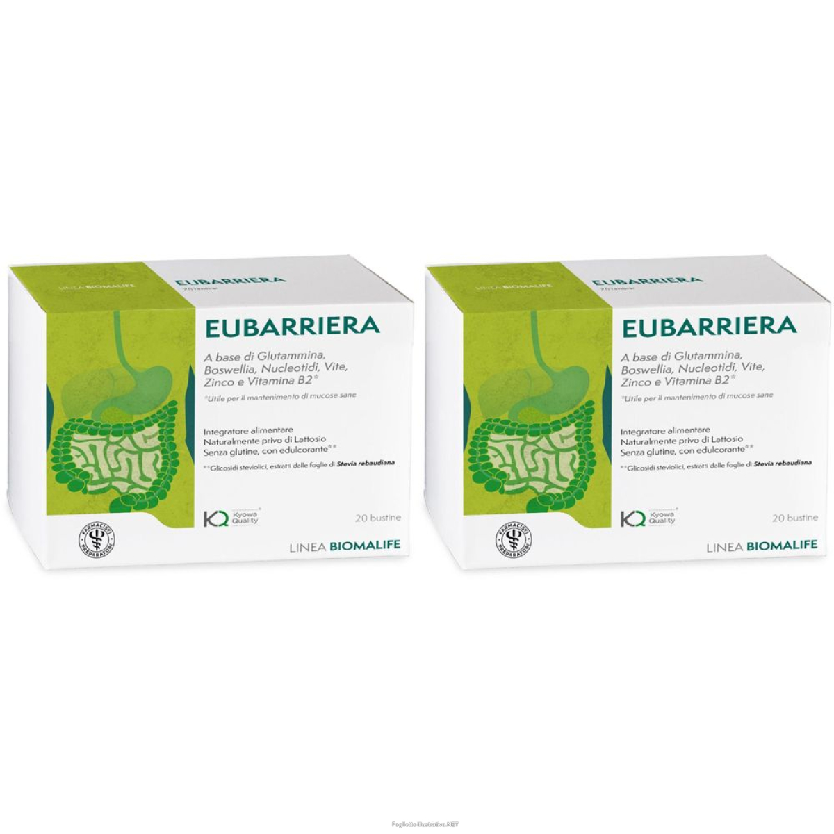 Trova Offerte di biomalife eubarriera set da 2 2x100 g e compra online