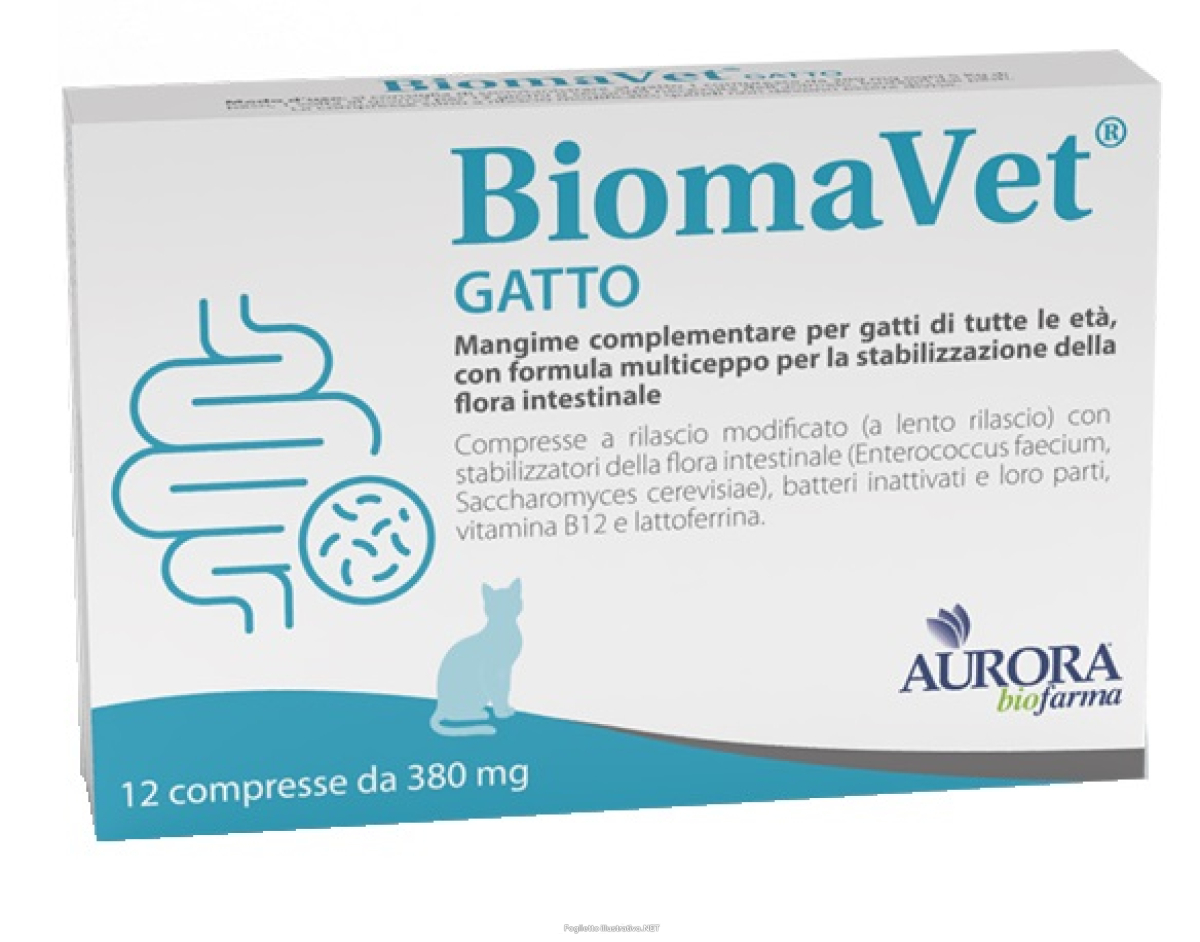 Trova Offerte di biomavet gatto 380mg              12 cpr e compra online