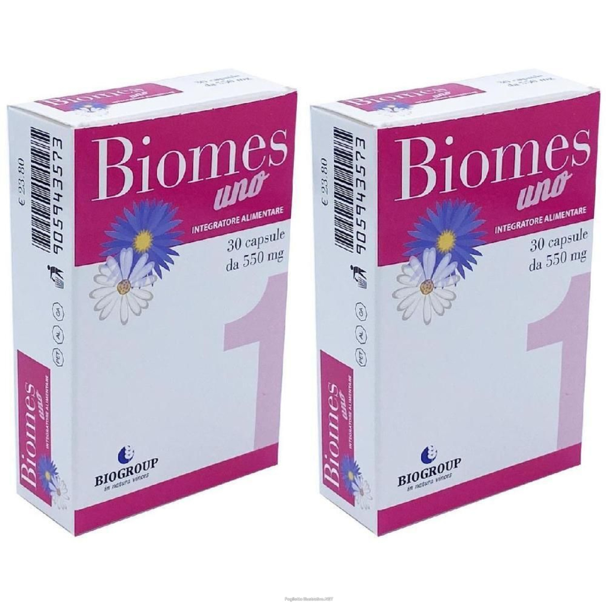 Trova Offerte di biomes uno 30 capsule 550 mg 2x30 pz e compra online