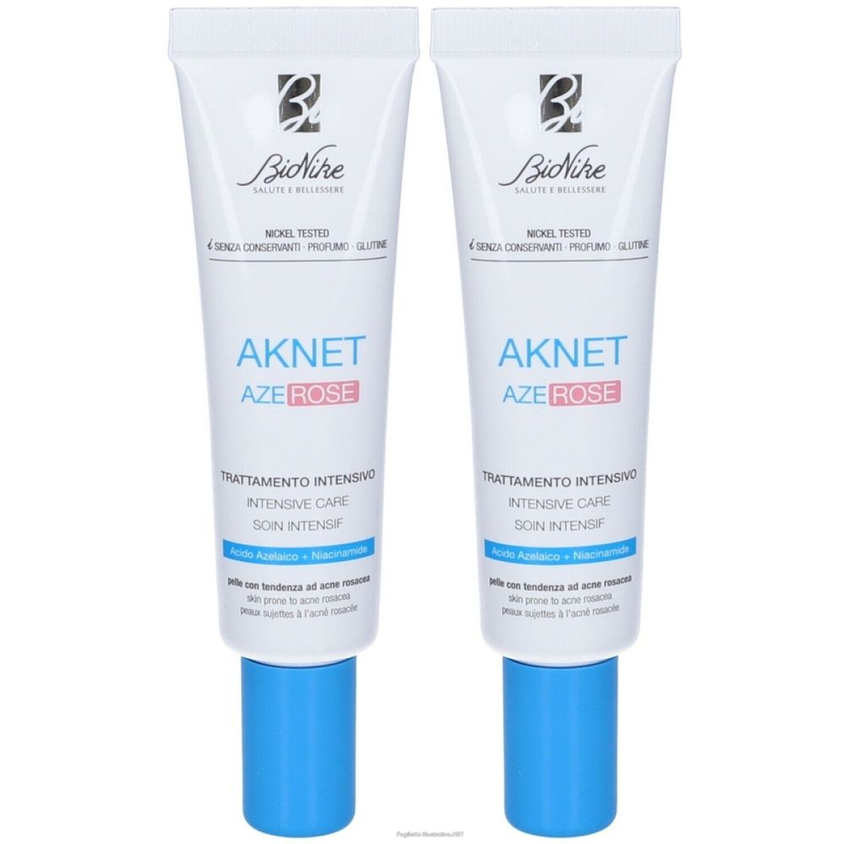Trova Offerte di bionike aknet azerose trattamento intensivo set da 2 2x30 ml crema e compra online