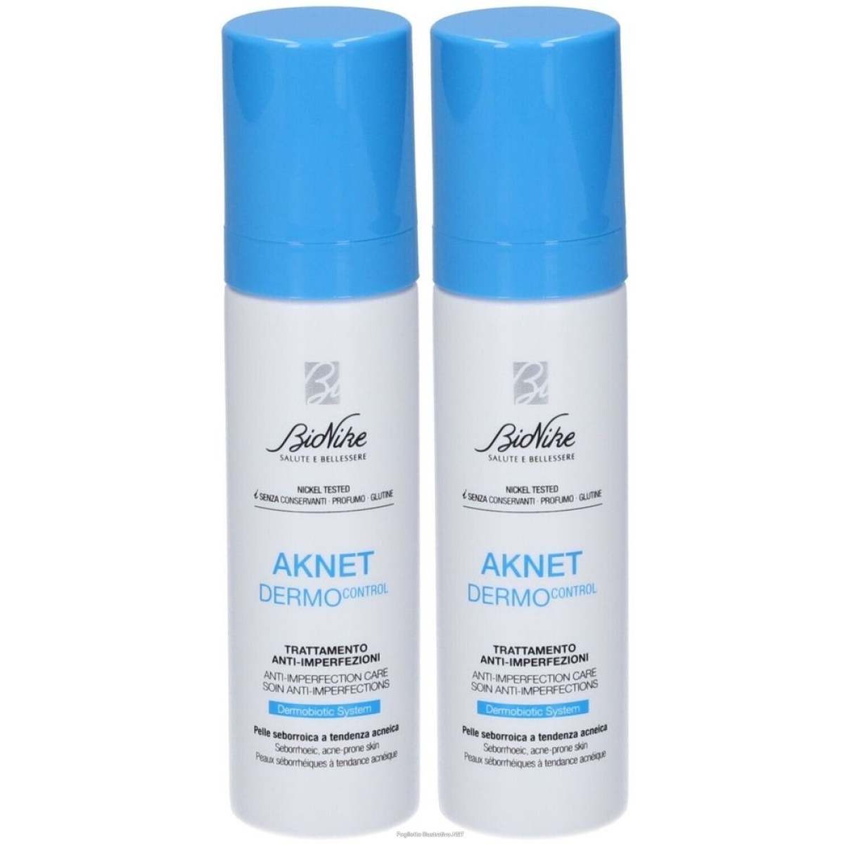 Trova Offerte di bionike aknet dermocontrol trattamento normalizzante set da 2 2x40 ml e compra online