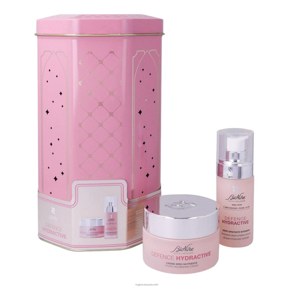 Trova Offerte di Bionike Cofanetto di Natale 2024 Defence Hydractive - Crema Idro-Nutriente + Siero Idratante Intensivo e compra online
