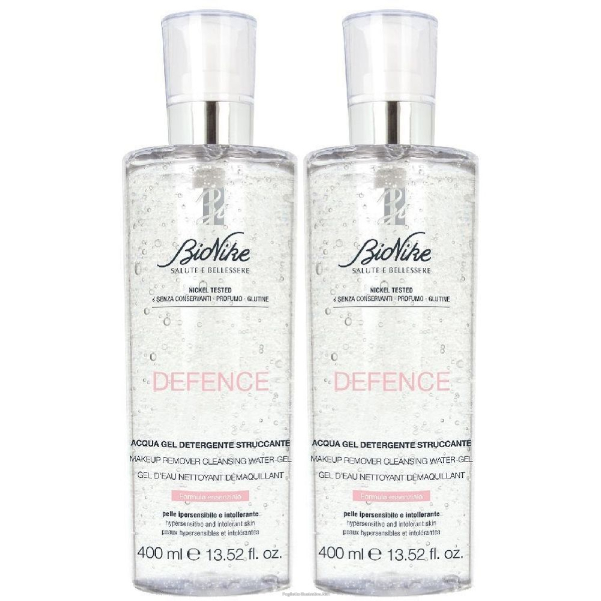 Trova Offerte di bionike defence acqua gel detergente struccante set da 2 2x400 ml e compra online