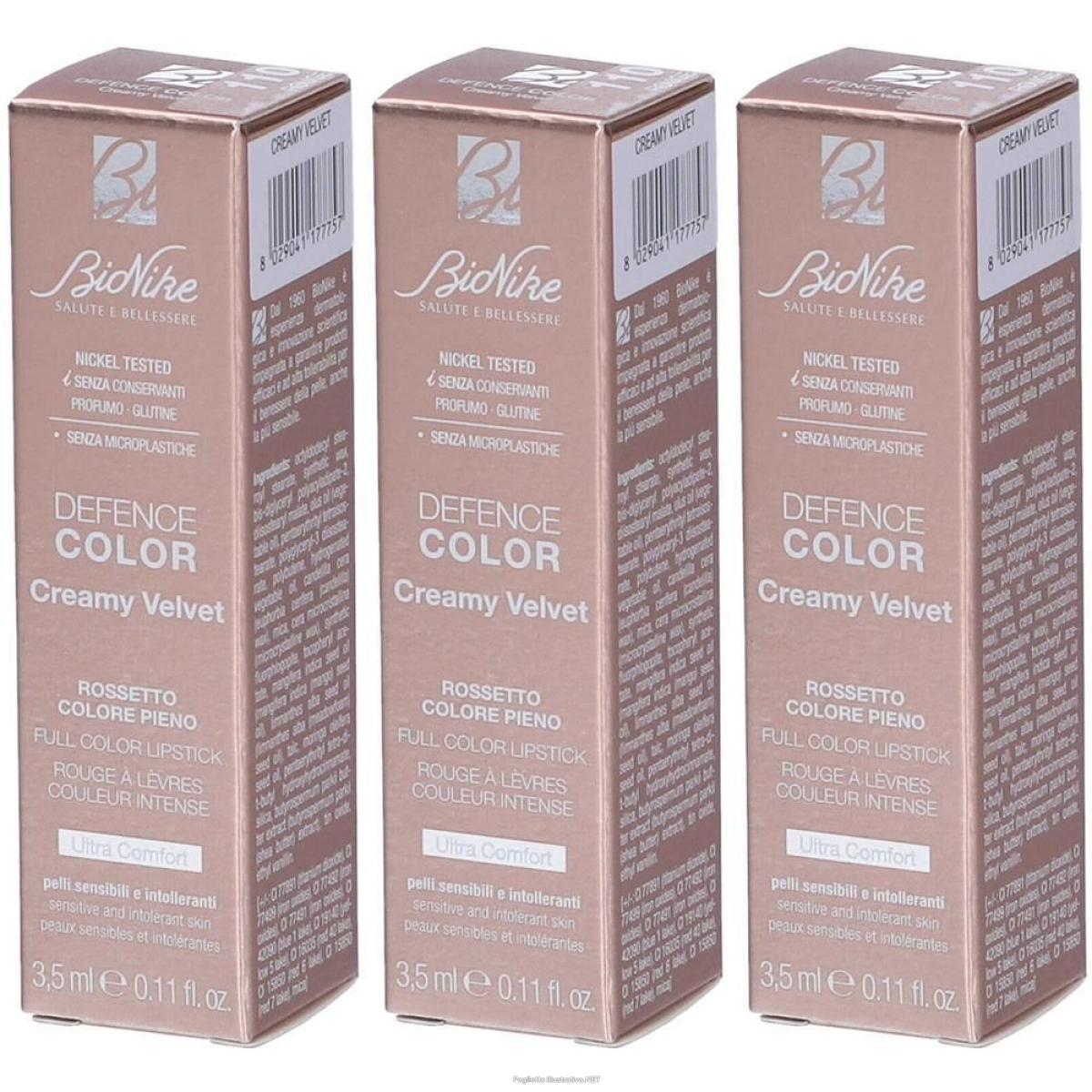 Trova Offerte di bionike defence color creamy velvet 110 3x1 st e compra online