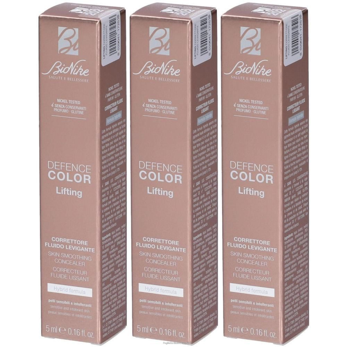 Trova Offerte di bionike defence color lifting correttore tonalità n.202 creme 3x1 st e compra online