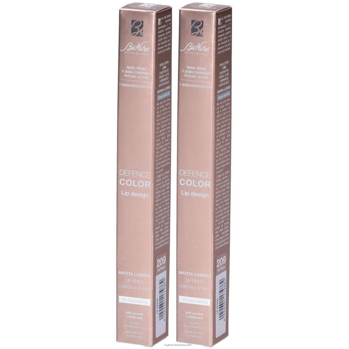 Trova Offerte di bionike defence color lip design matita labbra colore 209 paprika 1 st e compra online