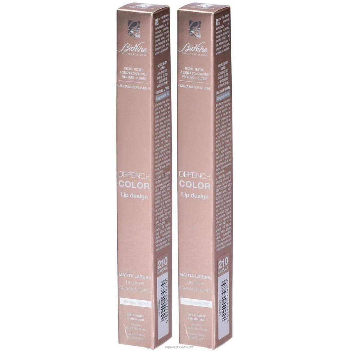 Trova Offerte di bionike defence color lip design matita labbra colore 210 marsala 2x1 e compra online