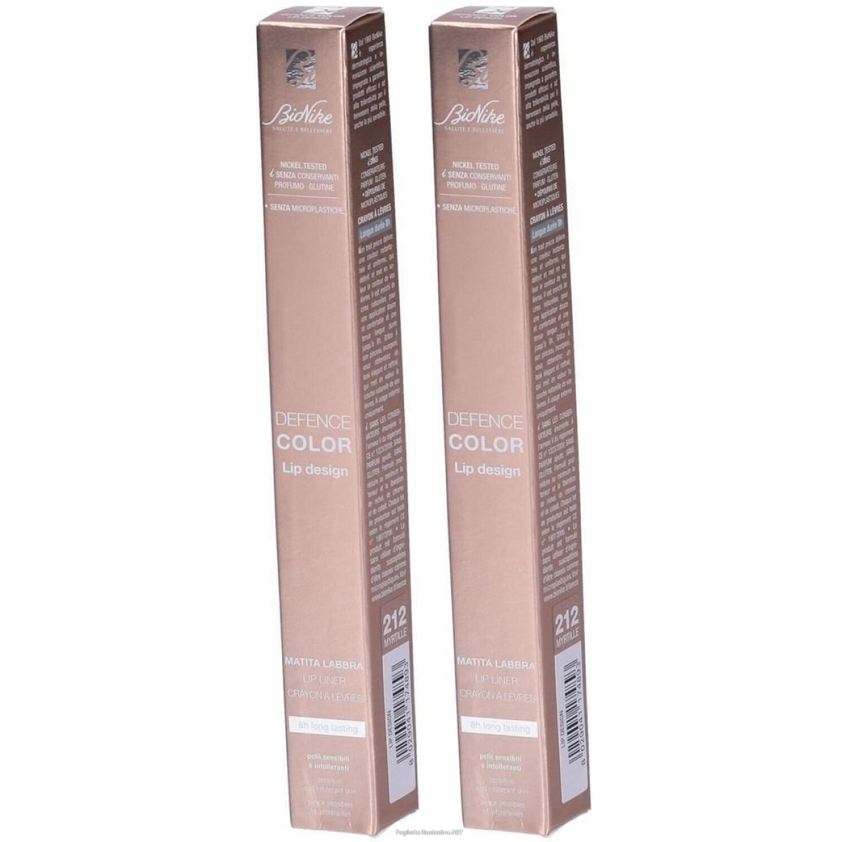 Trova Offerte di bionike defence color lip design matita labbra colore 212 myrtille 2x1 e compra online