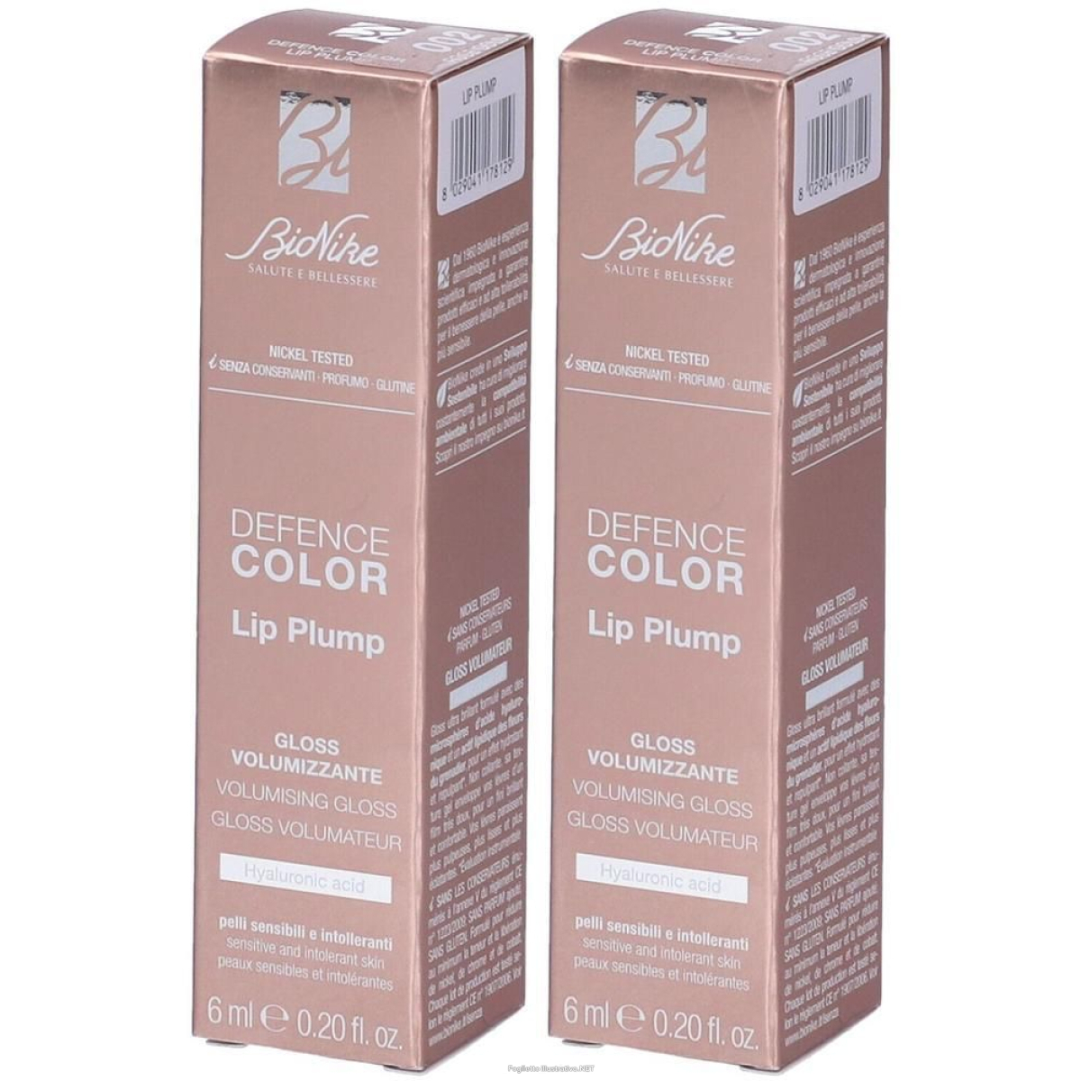 Trova Offerte di bionike defence color lip plump gloss volumizzante colore 002 rose gol e compra online