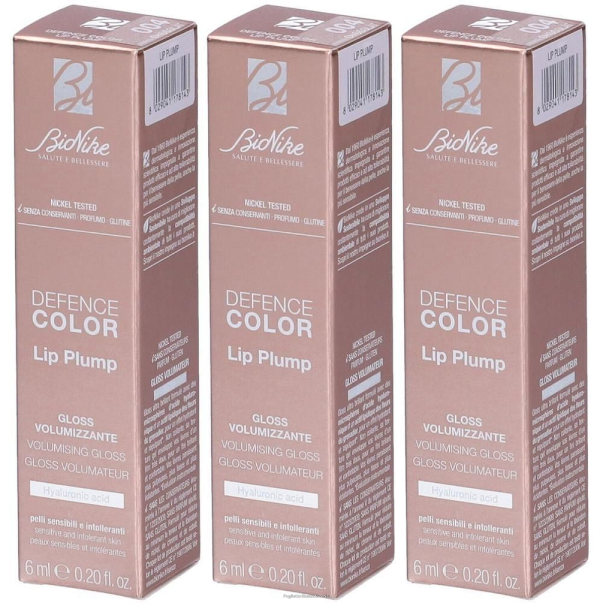 Trova Offerte di bionike defence color lip plump gloss volumizzante colore 004 chocolat e compra online