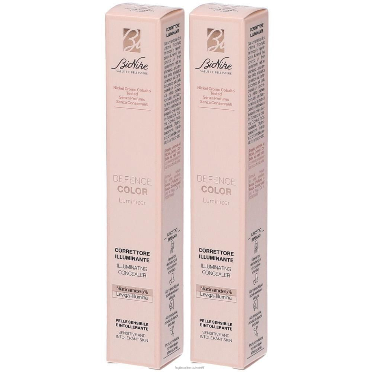 Trova Offerte di bionike defence color luminizer correttore illuminante n01 light 2x2,5 e compra online