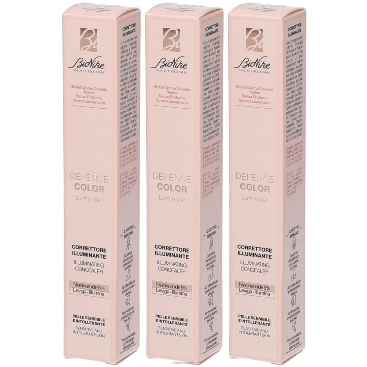 Trova Offerte di bionike defence color luminizer correttore illuminante n01 light 3x2,5 e compra online
