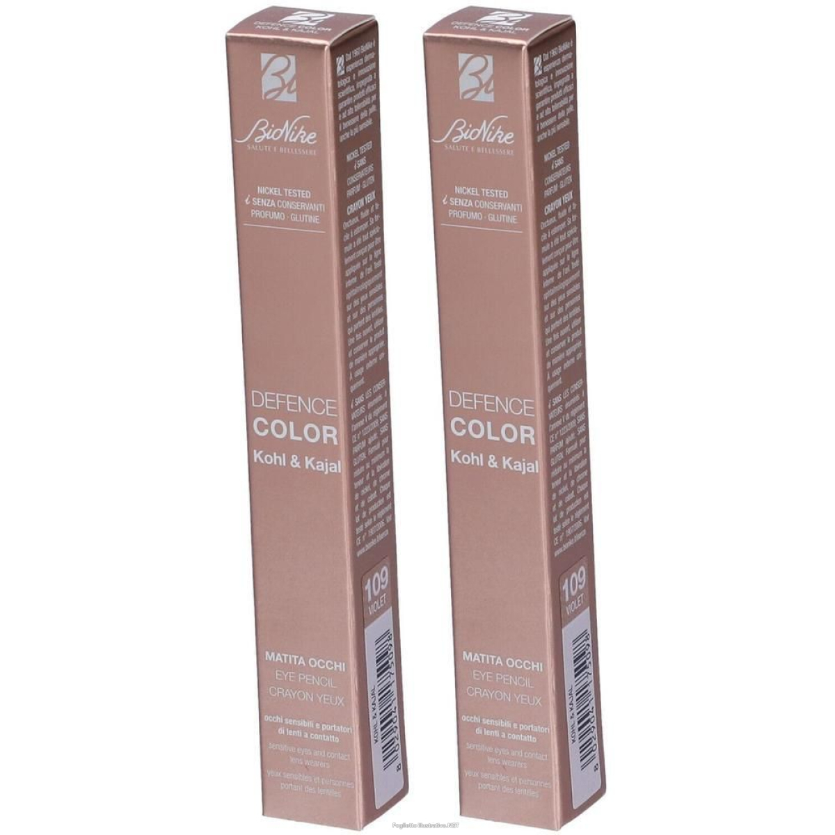 Trova Offerte di bionike defence color matita occhi kohl&kajal tonalità 109 violet 2x1 e compra online