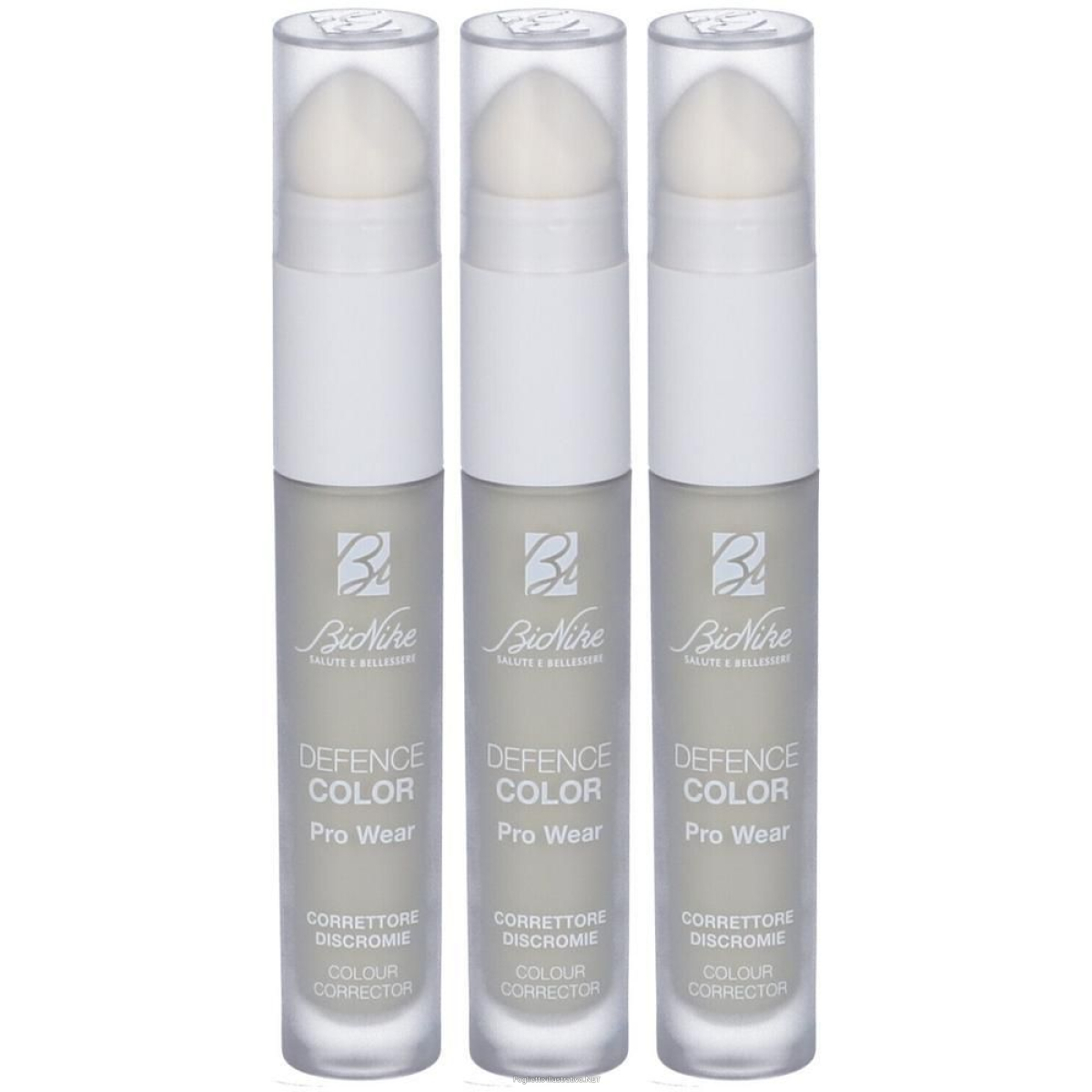 Trova Offerte di bionike defence color pro wear correttore discromie n1 green 3x4 ml e compra online